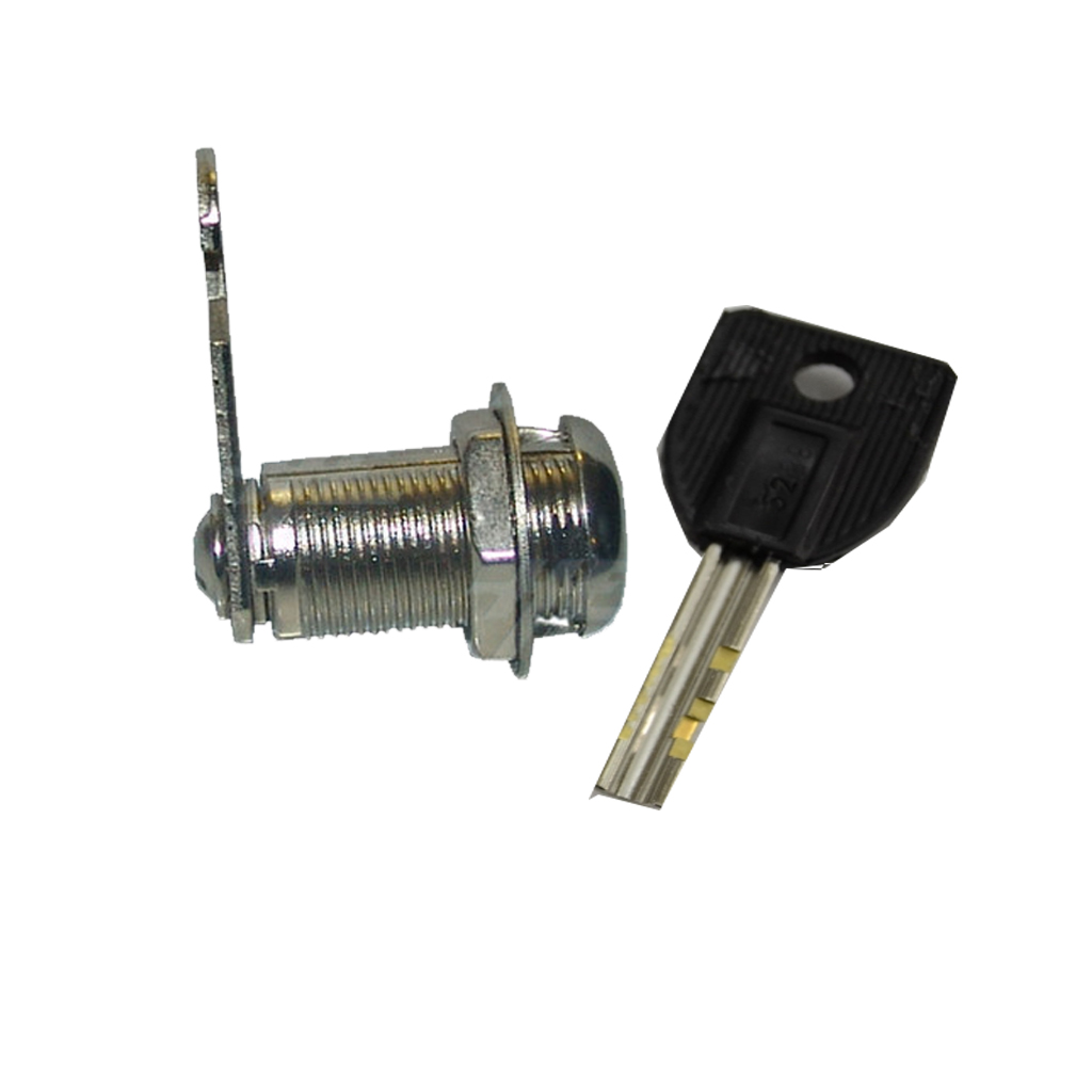 [SEG-005] Chapa Media Luna con Llave Igual